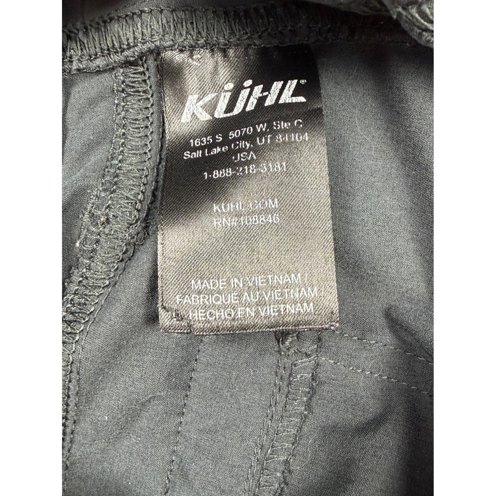 Kuhl Cargo Pants Women 8 Reg Gray Hiking Outdoor Straight Leg Stretch - Picture 5 of 14